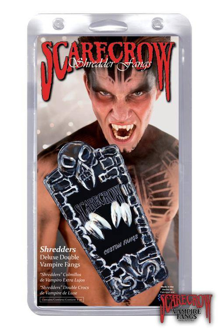 ScareCrow Vampire Fangs - Shredders - Chrome