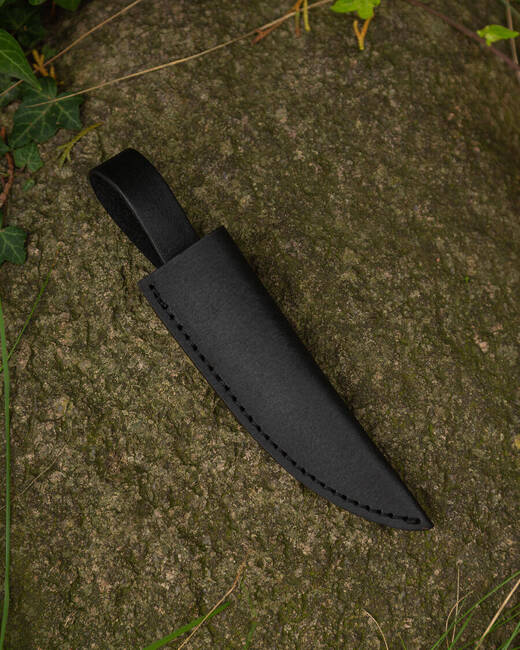 Serena Knife Leather Sheath Black - pochwa na nóż