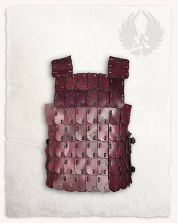 Shapur Lamellar Armour - Red