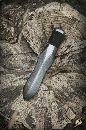 Throwing Knife w. Leather