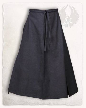 Victor Battle Skirt Black - płócienna spódnica