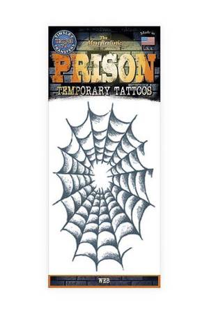 Web Prison Tattoo - tatuaż tymczasowy