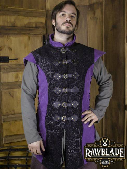 Yalon Long Jerkin Deluxe - Purple