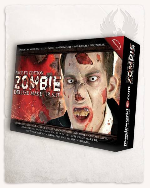 ZOMBIE DELUXE SET - pełen zestaw do charakteryzacji