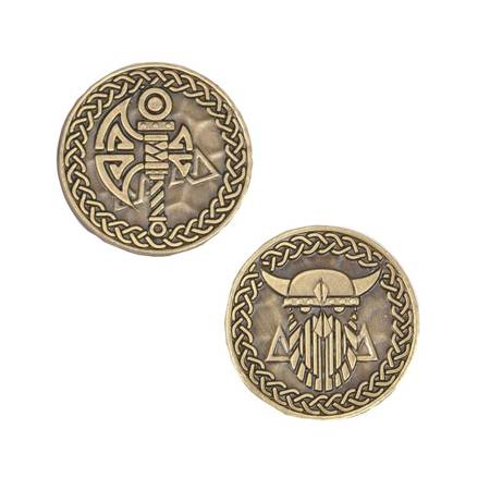 Złota moneta wikingów